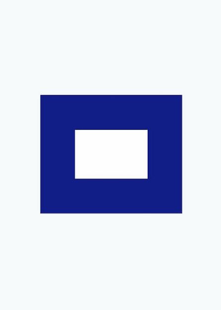 Seinvlag P - 75x90cm Spun-Poly